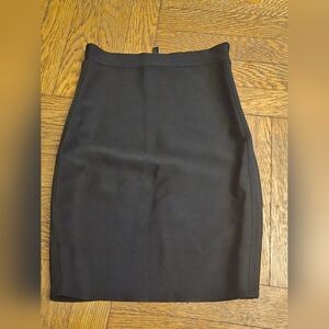 Elegant Black Pencil Skirt